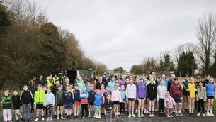 <p>The children at a recent Vicarstown junior parkrun event waiting for the whistle at the start line </p> <p>The children at a recent Vicarstown junior parkrun event waiting for the whistle at the start line </p>