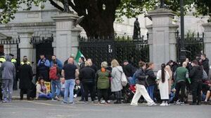 Seanad chair calls for 'sterile area' around Leinster House after protests Seanad chair calls for 'sterile area' around Leinster House after protests