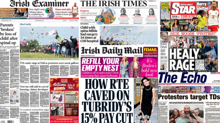 What the papers say: Thursday's front pages