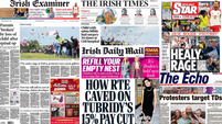 What the papers say: Thursday's front pages