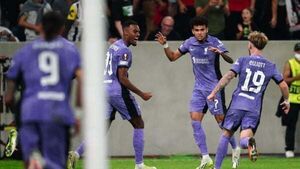 Liverpool come from behind to secure Europa League victory against LASK Liverpool come from behind to secure Europa League victory against LASK