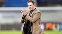 Julian Nagelsmann takes charge of Germany ahead of next year’s Euros