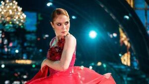 Irish presenter Angela Scanlon delivers ‘intense’ tango in Strictly debut