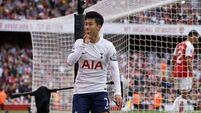 Son Heung-min brace earns Tottenham a point at Arsenal