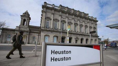 Off-duty Garda injured in public order incident at Heuston Station