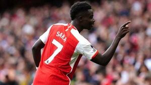 Bukayo Saka an injury concern for Arsenal’s trip to Bournemouth