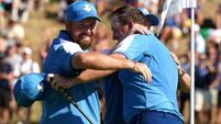 Shane Lowry ‘lost it’ before even teeing off as Europe make dream start
