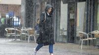 Saturday rain warning for three southern counties