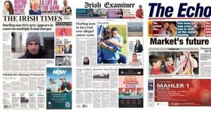What the papers say: Saturday's front pages What the papers say: Saturday's front pages