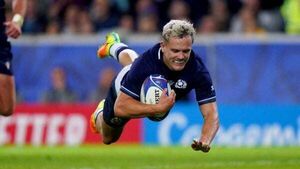 Four-try Darcy Graham helps Scotland thrash Romania and set up Ireland showdown