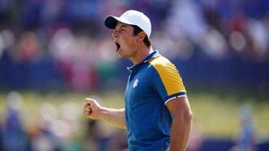 Viktor Hovland fires up Europe as Ryder Cup finishing line comes into view Viktor Hovland fires up Europe as Ryder Cup finishing line comes into view