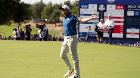 Ryder Cup: The final day in pictures as Europe take victory