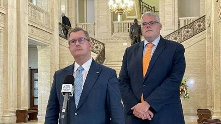 DUP gathering will deal with 'routine business' – Donaldson