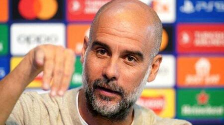 Pep Guardiola says Manchester City flight to Leipzig being delayed ‘no problem’