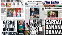 What the papers say: Thursday's front pages