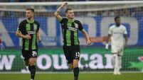 Brighton rally from two goals down to earn Europa League draw at Marseille