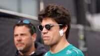 Angry Lance Stroll shoves personal trainer and storms out of interview