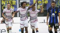 Bologna battle back to hold Inter