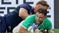 Ireland v Scotland: Commanding 26-0 Irish lead at half-time