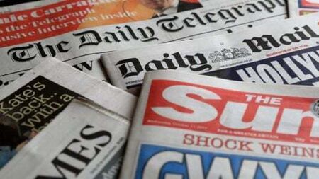 What the papers say: Monday's front pages