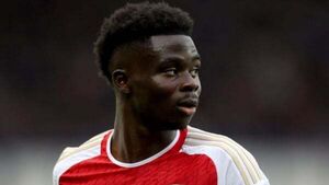 Bukayo Saka pulls out of England squad through injury Bukayo Saka pulls out of England squad through injury