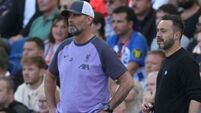 Roberto De Zerbi praises Jurgen Klopp after Brighton’s draw with Liverpool