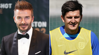 David Beckham’s support ‘meant everything’ to Harry Maguire in testing times
