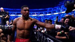 Anthony Joshua teases ‘mega-card’ of Wilder bout sharing bill with Fury v Usyk