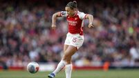 Sunday sport: Glasgow defeat Leinster; Katie McCabe goals give Arsenal victory