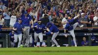 Texas Rangers see off Houston Astros to reach first World Series since 2011