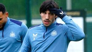 Sandro Tonali trains with Newcastle team amid betting investigation in Italy Sandro Tonali trains with Newcastle team amid betting investigation in Italy