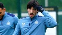 Sandro Tonali trains with Newcastle team amid betting investigation in Italy