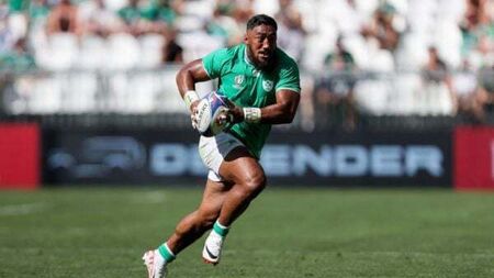 Ireland’s Bundee Aki among nominees for world rugby player of the year