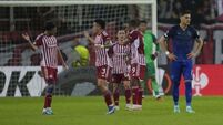 West Ham suffer first European loss in 18 matches at hands of Olympiacos