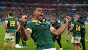 Rugby World Cup final: South Africa beat New Zealand to win record fourth title