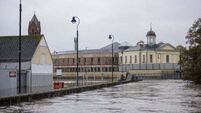 Major rail line closed and motorway flooded as Storm Ciarán approaches