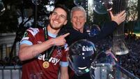 David Moyes feels Declan Rice should be welcomed back when West Ham host Arsenal