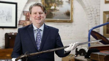 Sword pistol linked to 1689 Siege of Derry sells for £40,000 at auction