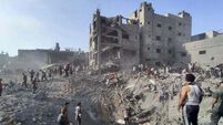 Tánaiste describes Israeli attack on a refugee camp as 'disproportionate'