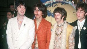 George Harrison and John Lennon added to Beatles music video in visual effect George Harrison and John Lennon added to Beatles music video in visual effect