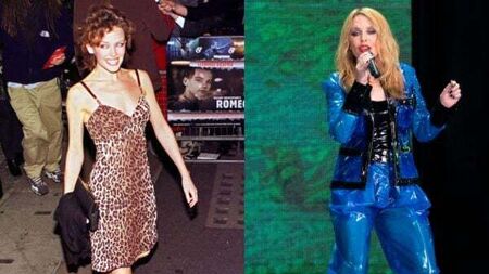 Kylie Minogue’s incredible fashion evolution, as her Las Vegas residency starts
