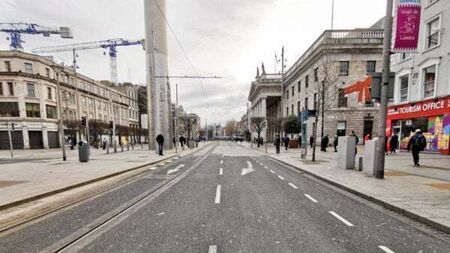 Witness appeal after pedestrian injured in collision involving bus in Dublin city centre