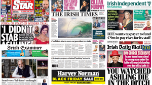 What the papers say: Saturday's front pages