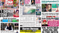 What the papers say: Saturday's front pages