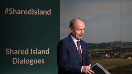 Micheál Martin rejects idea that Shared Island funding is 'Trojan horse' for Irish unity