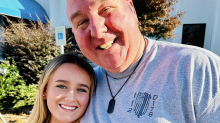 Jason Corbett's daughter meets police officer who helped her after father's death