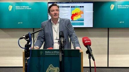 Severe weather warnings for Storm Debi extended to most of Ireland