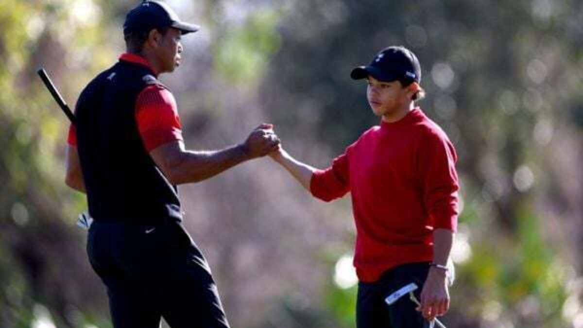 Charlie Woods, Tiger's son, wins high school team title in Florida
