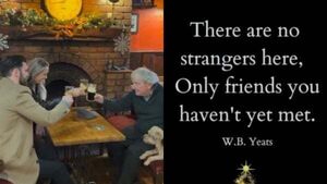 Family-run pub’s Christmas advert goes viral Family-run pub’s Christmas advert goes viral
