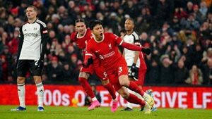Liverpool stage late comeback to edge dramatic victory over Fulham at Anfield Liverpool stage late comeback to edge dramatic victory over Fulham at Anfield